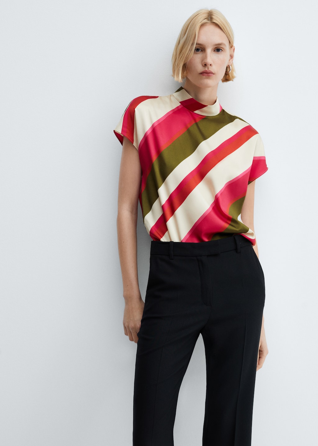 Striped blouse - Medium plane