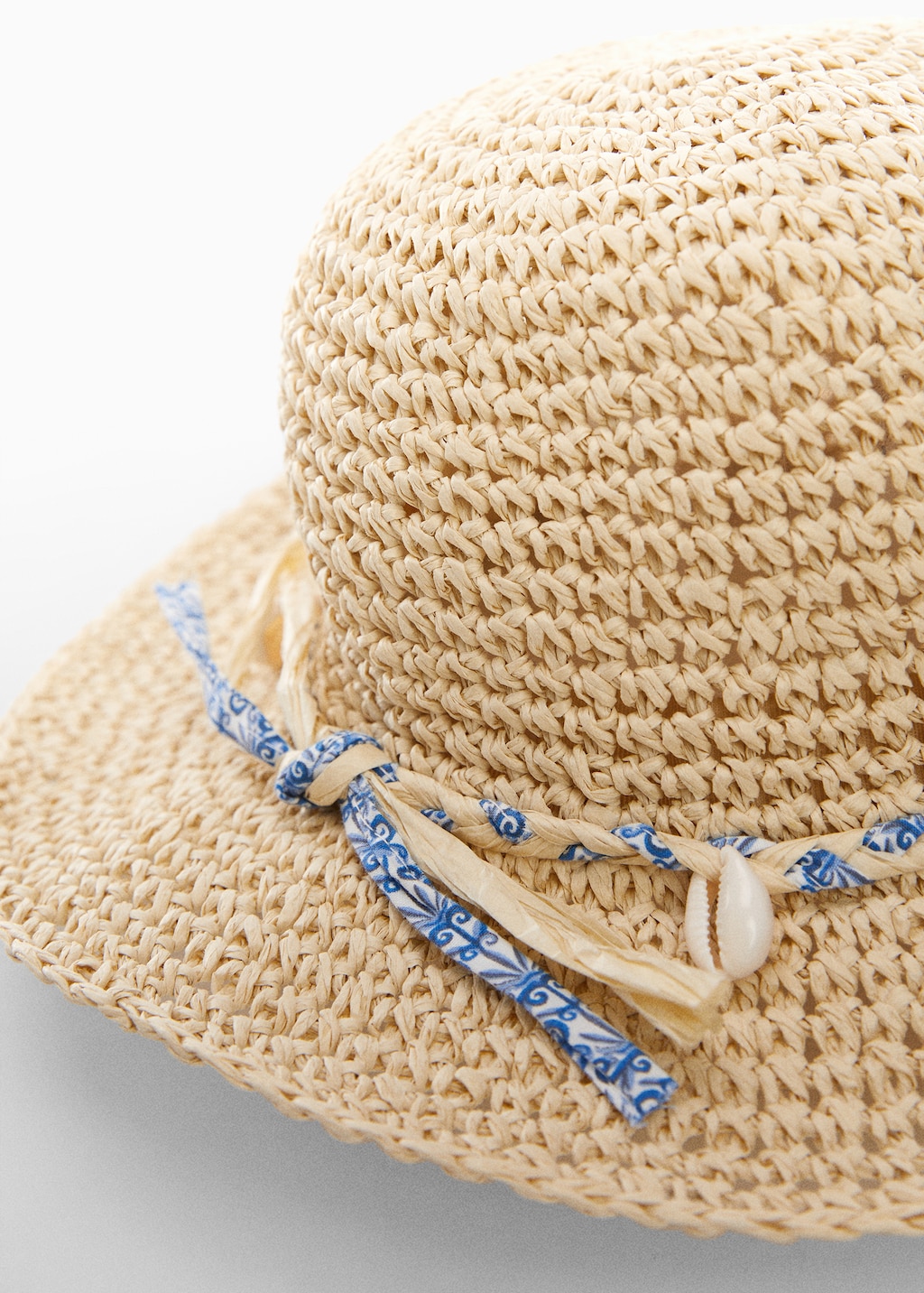 Shells straw hat - Details of the article 1