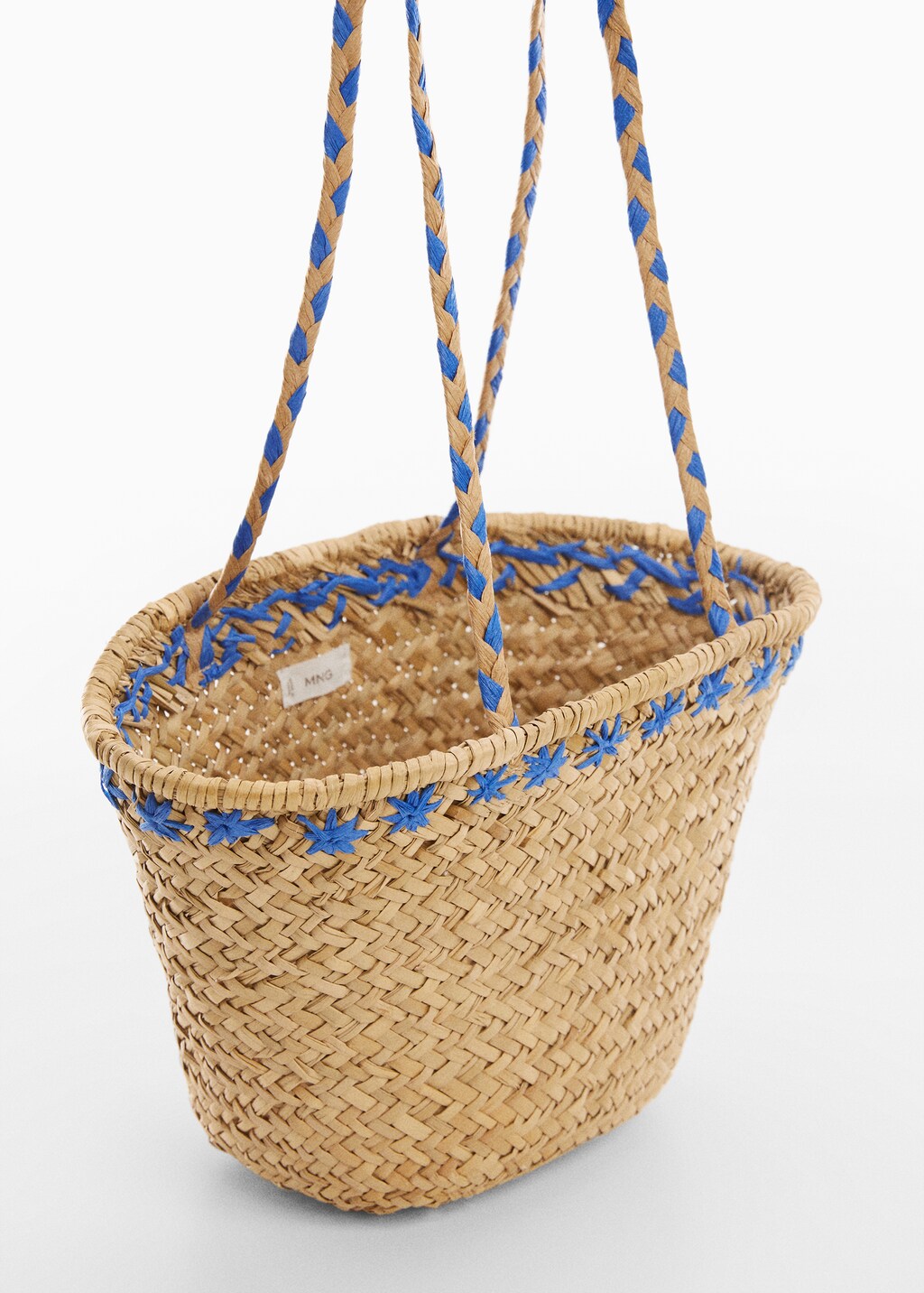 Double strap basket bag