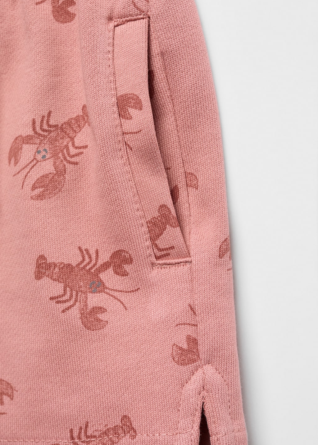 Lobsters-print Bermuda shorts - Details of the article 0