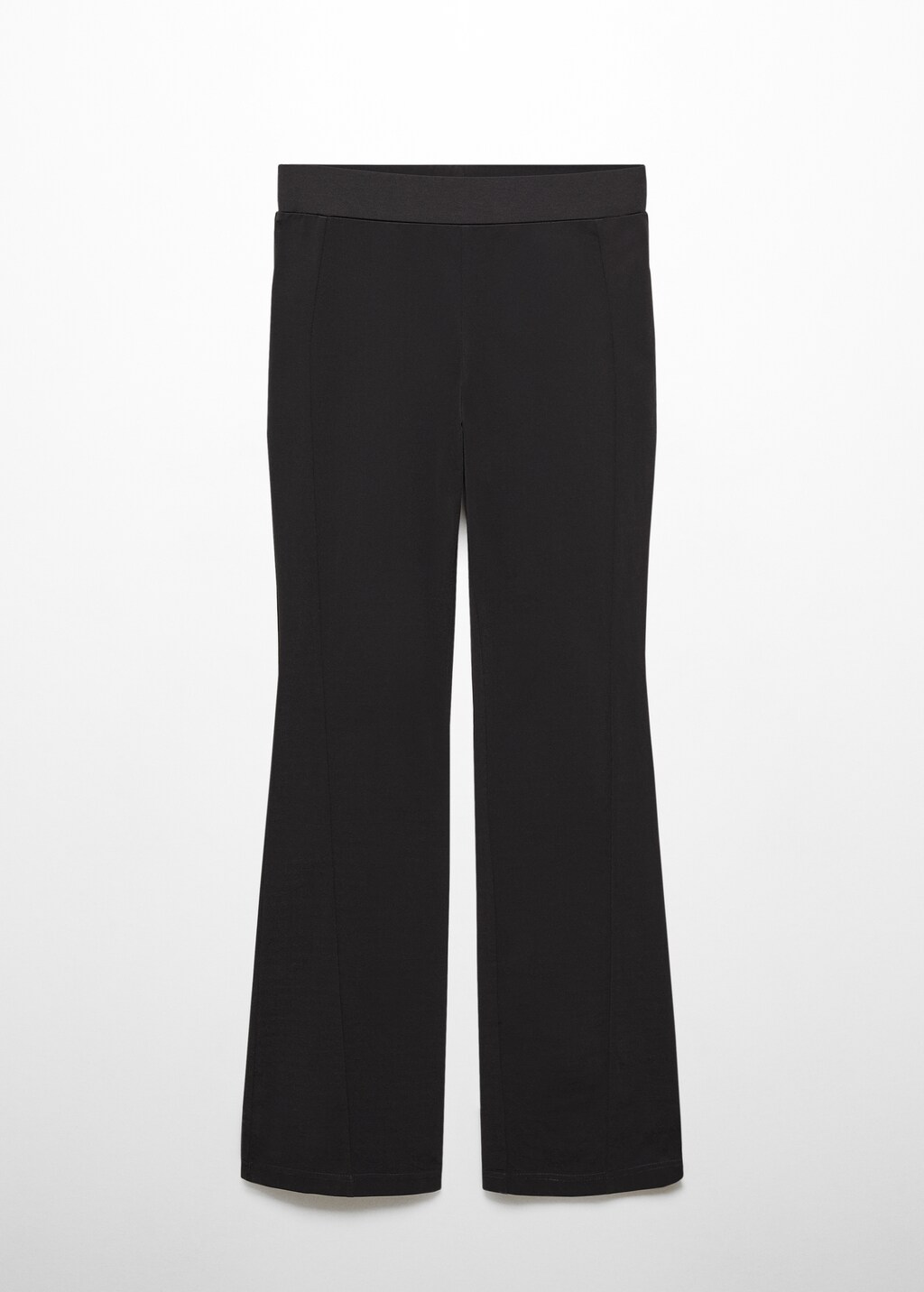 High-waist straight trousers - Article without model