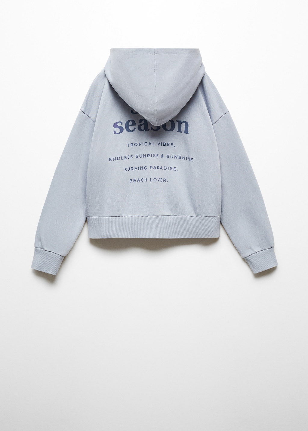 Printed hoodie - Reverse of the article