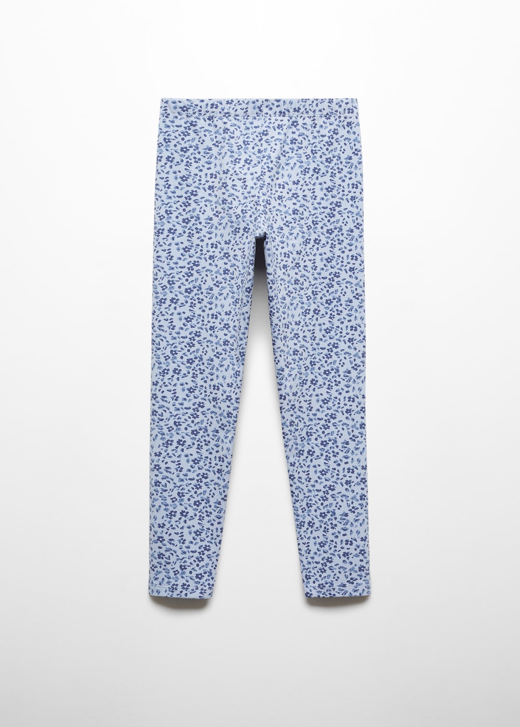 Printed cotton leggings - Reverse of the article