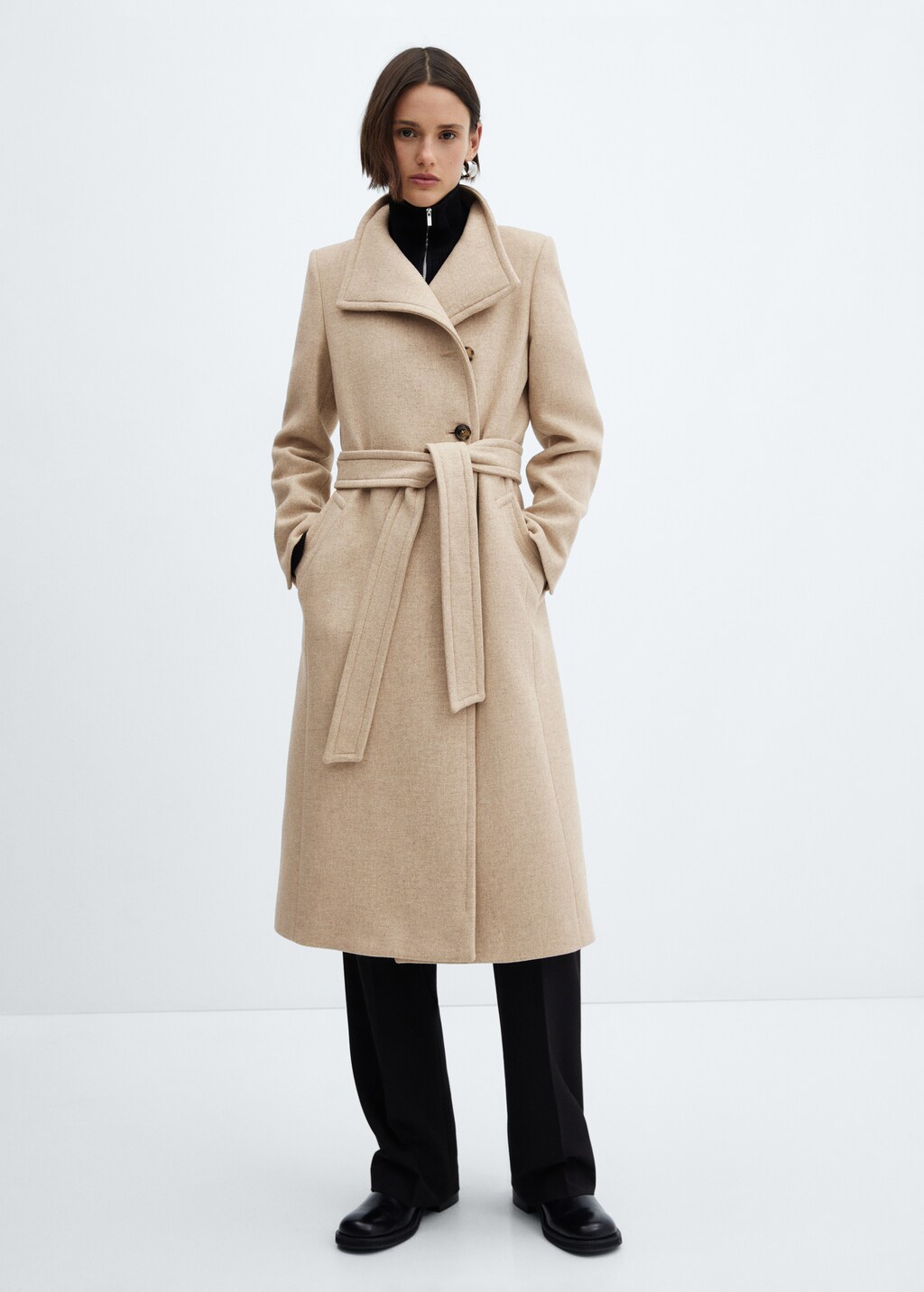 Belted coats online