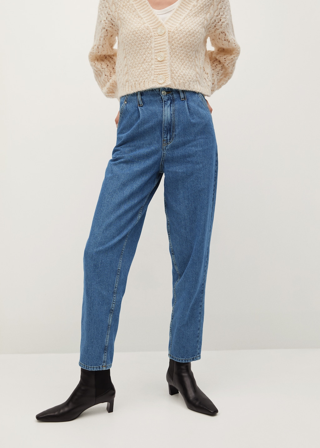 Dart slouchy jeans - Medium plane