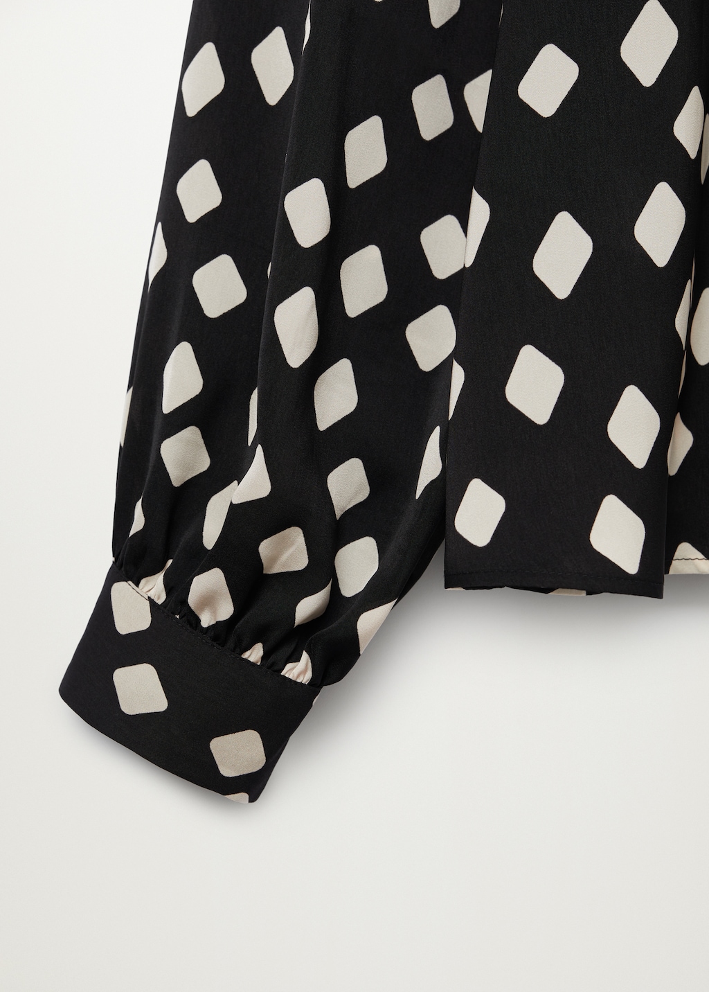 Geometric-print blouse - Details of the article 8