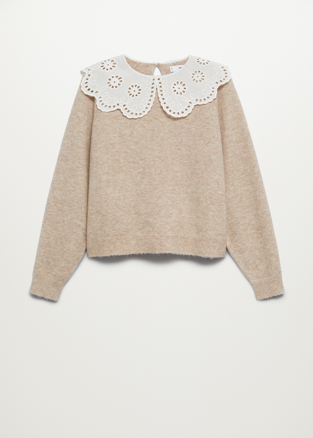 Baby doll-neck sweater - Article without model