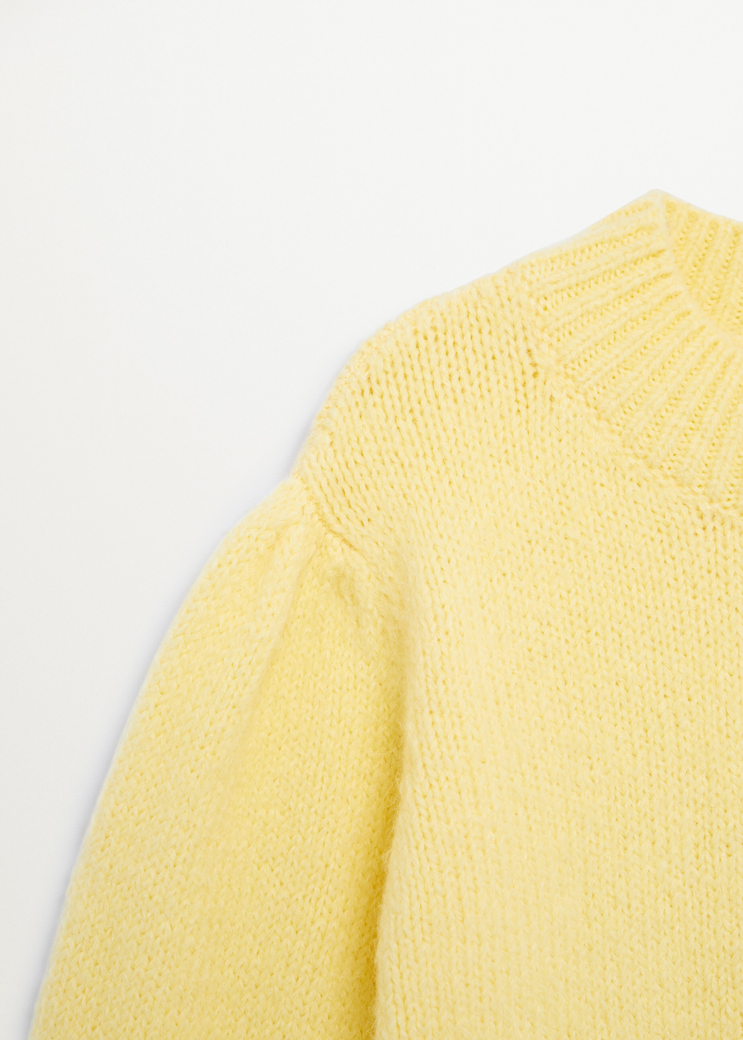 Sweater with puffed sleeves  - Details of the article 8