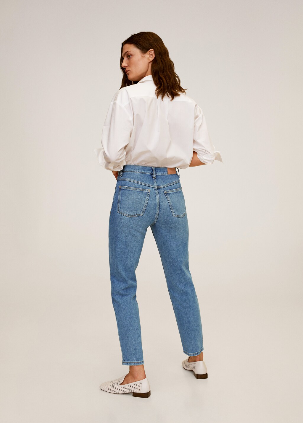 Mom-fit jeans - Reverse of the article