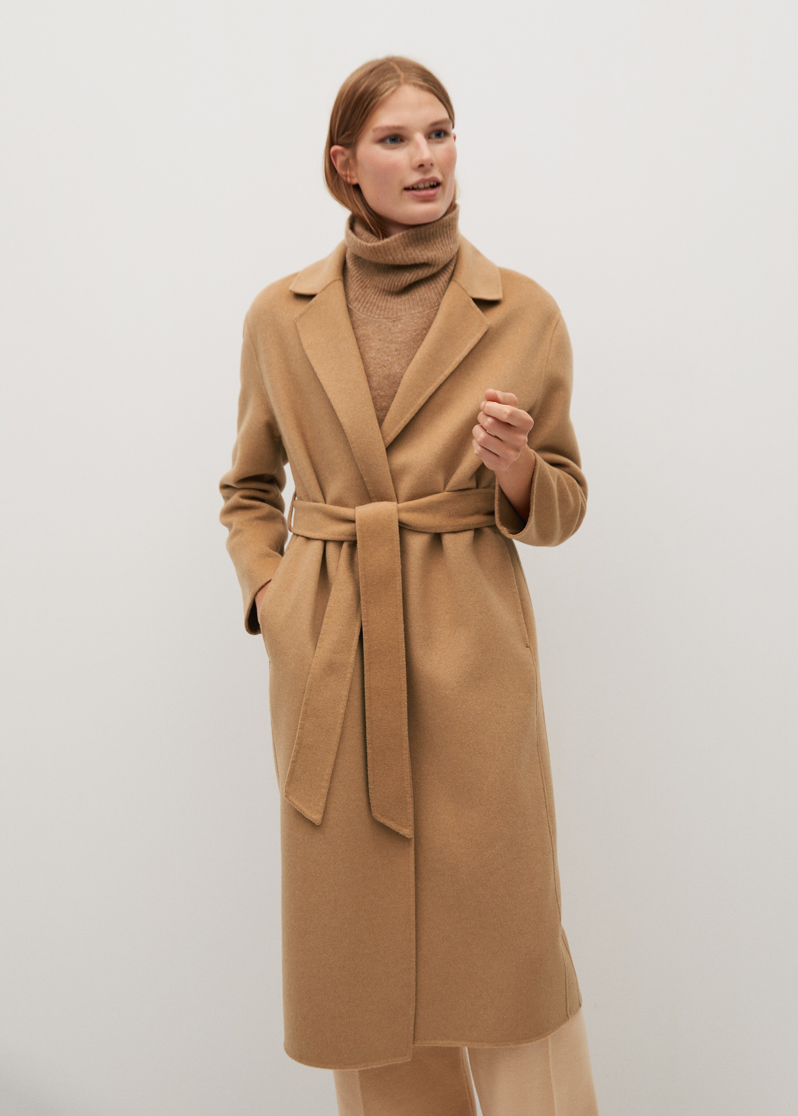 Handmade wool coat