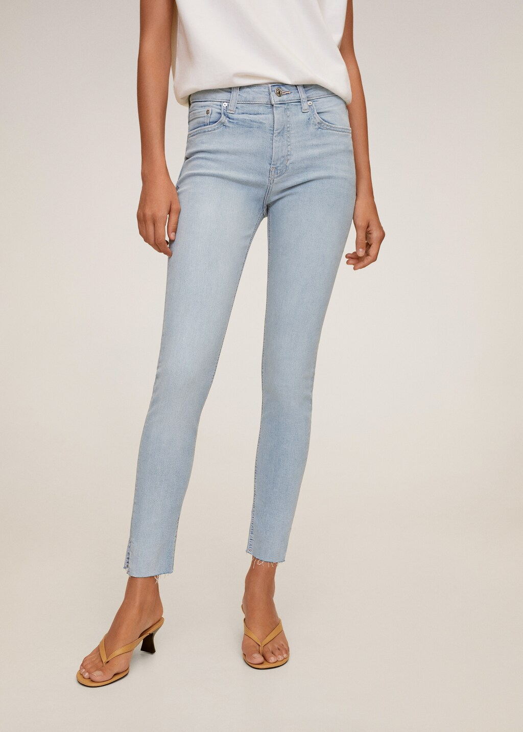 Crop skinny Isa jeans - Medium plane