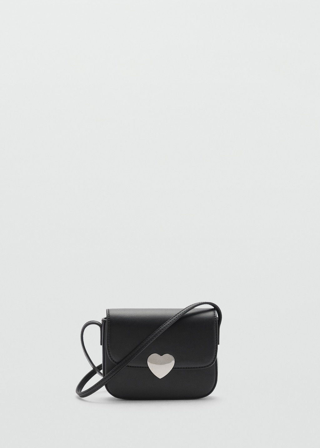 Leather-effect shoulder bag - Article without model