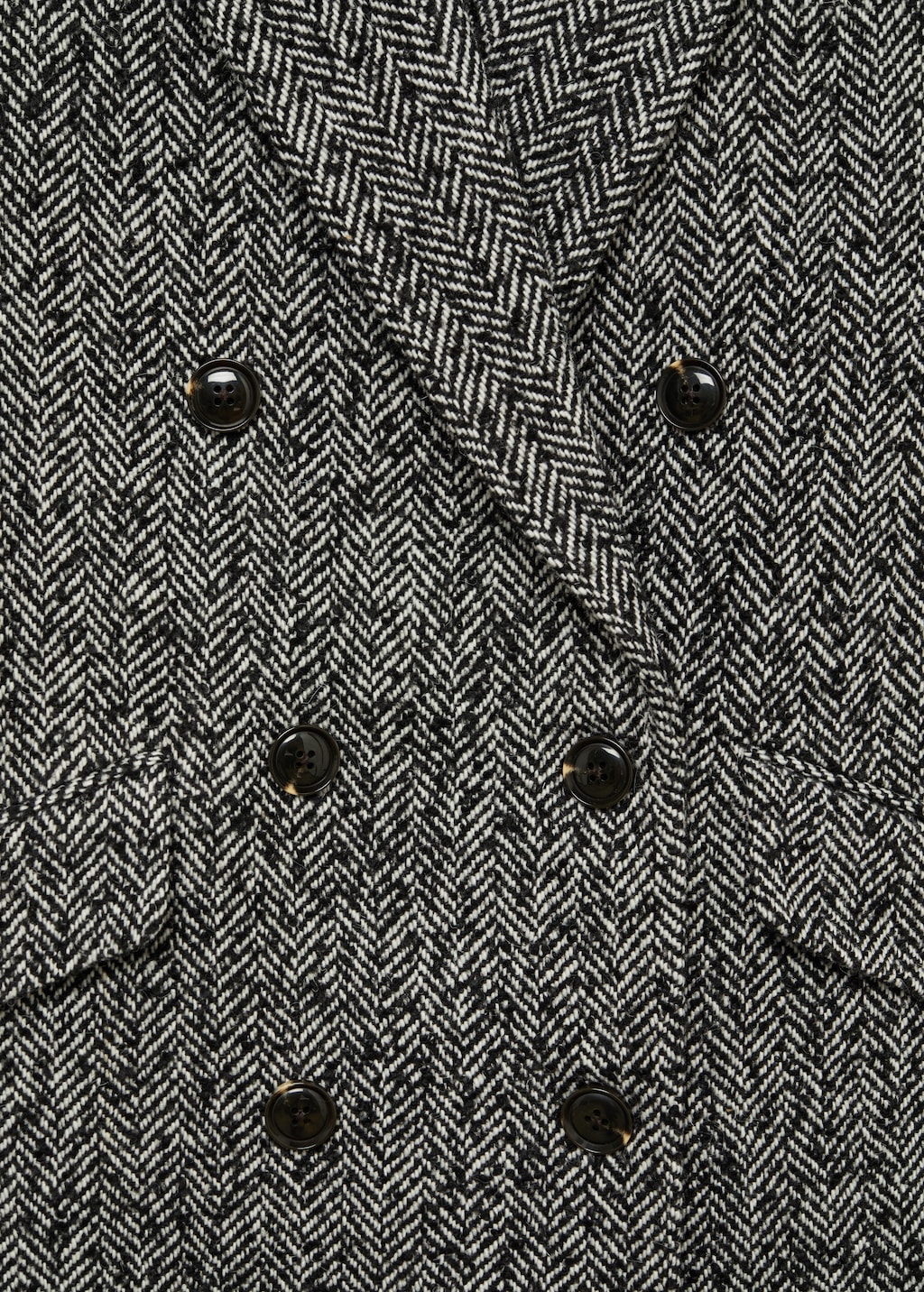 Wool double-breasted coat - Details of the article 8