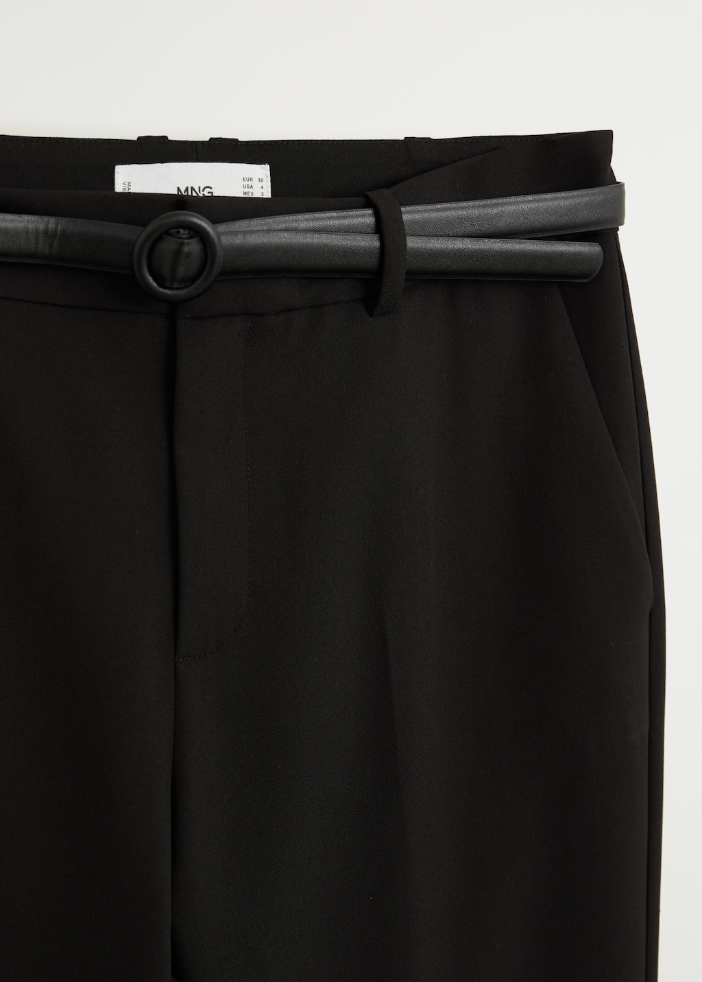 Belt suit trousers - Details of the article 8