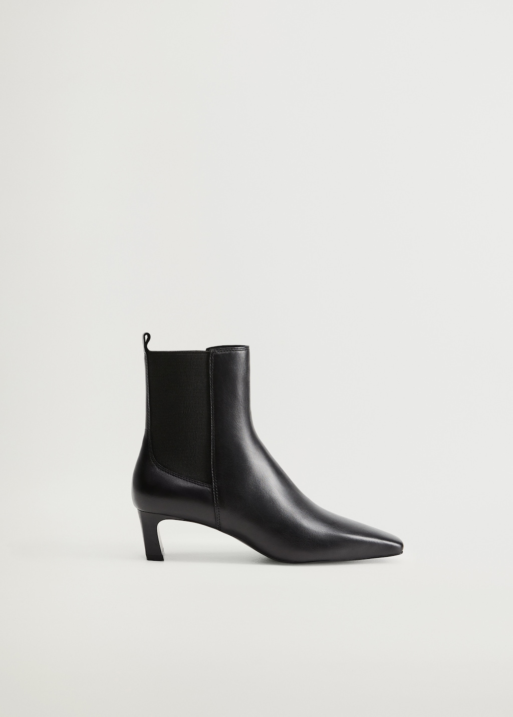 Heel leather ankle boot - Article without model