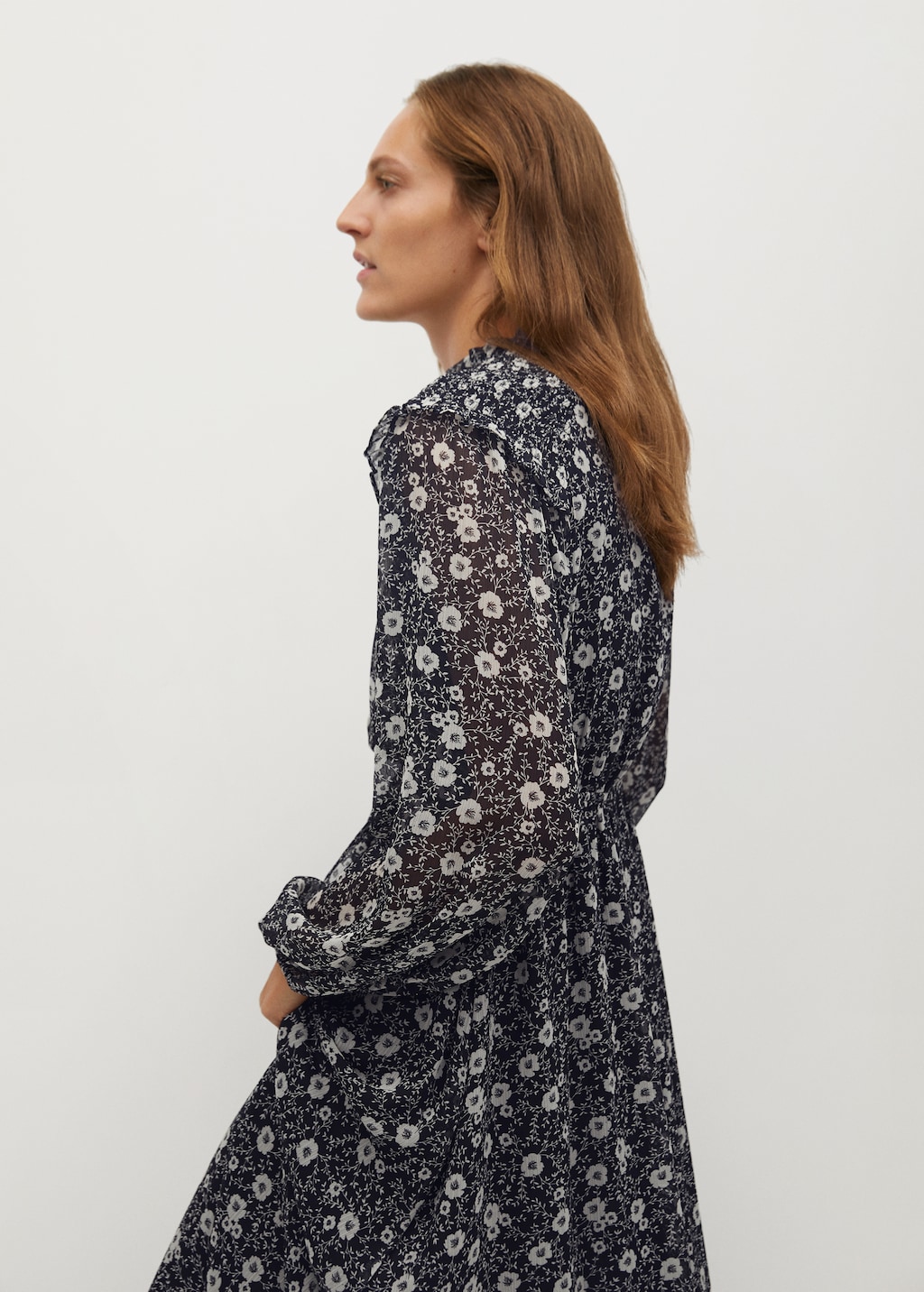 Flower print dress - Details of the article 3