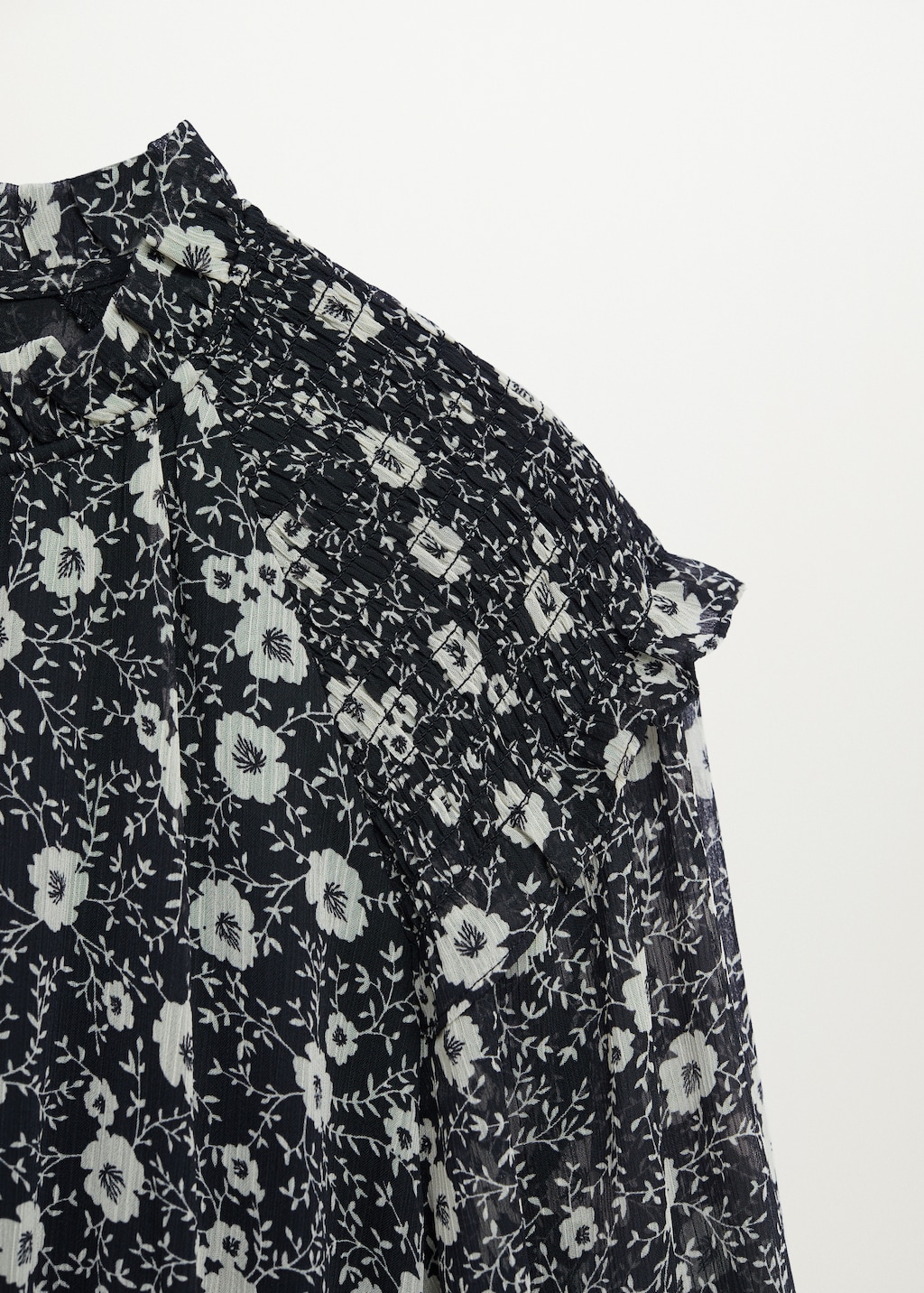 Flower print dress - Details of the article 8