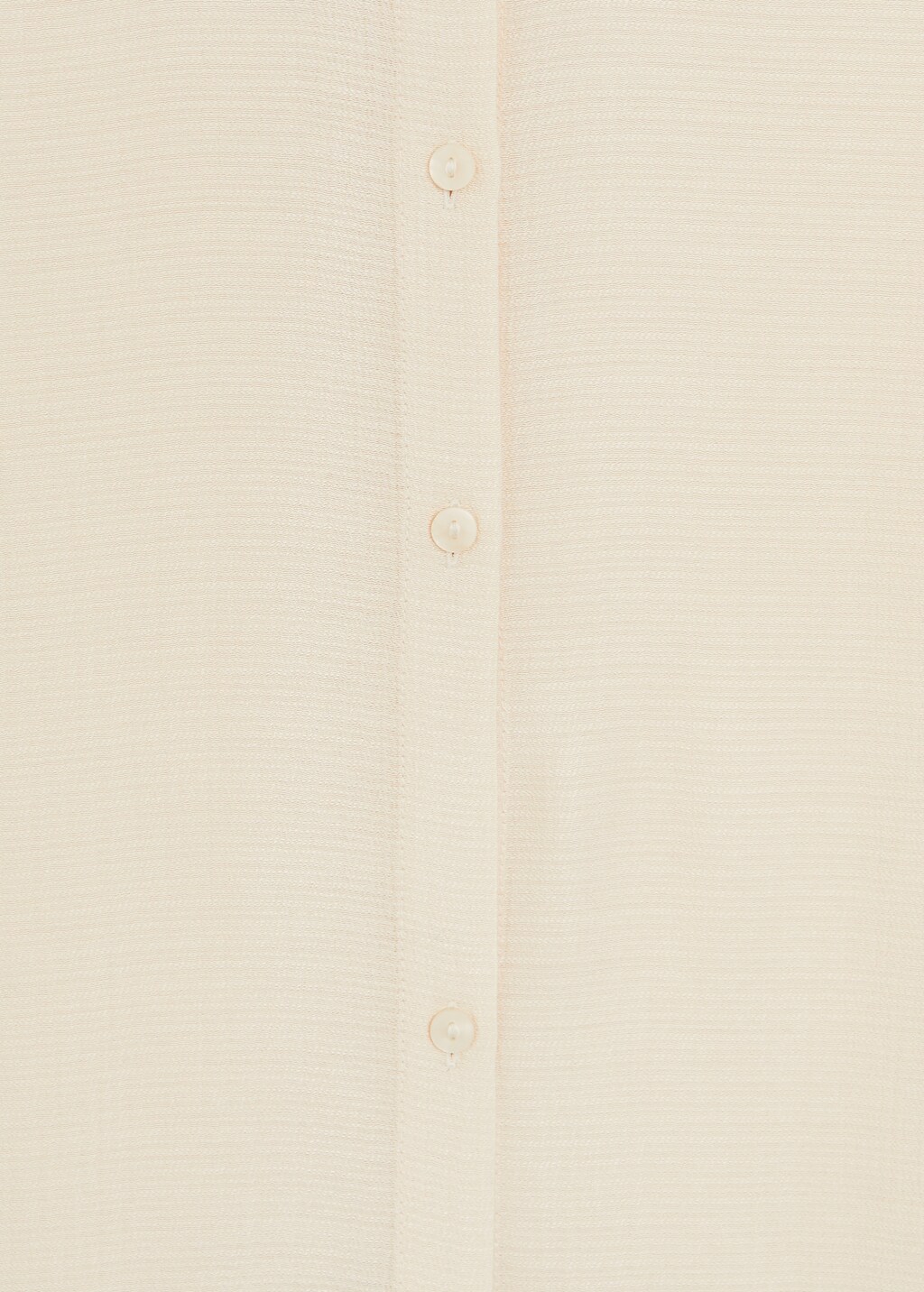 Buttoned flowy blouse - Details of the article 0