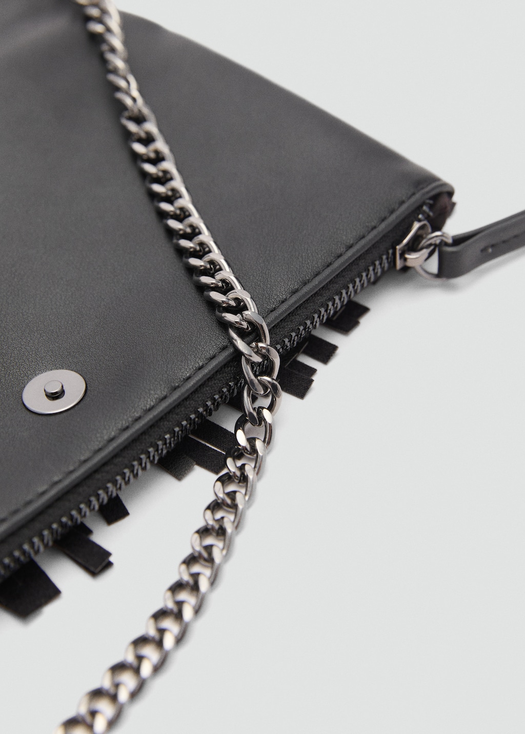 Fringed cross-body bag - Details of the article 1