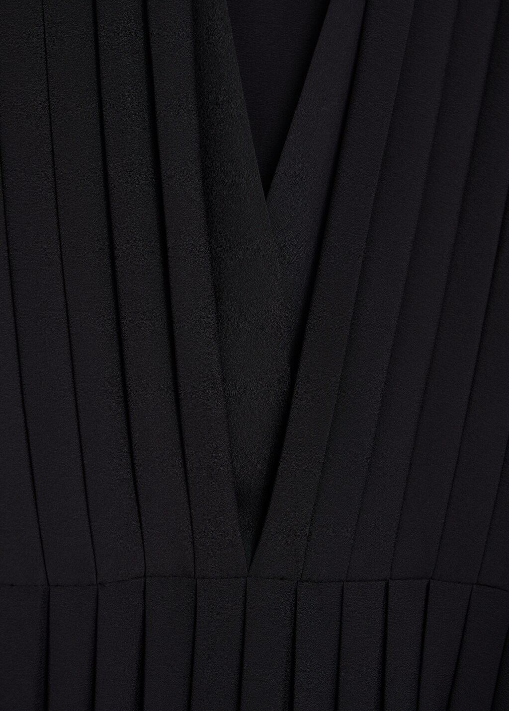 Recycled polyester pleated dress - Details of the article 8