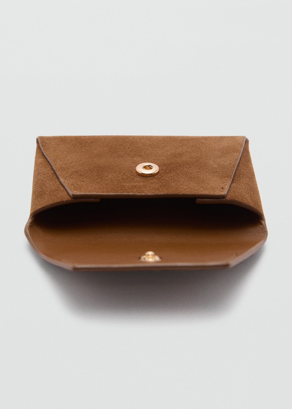 Leather purse - Medium plane