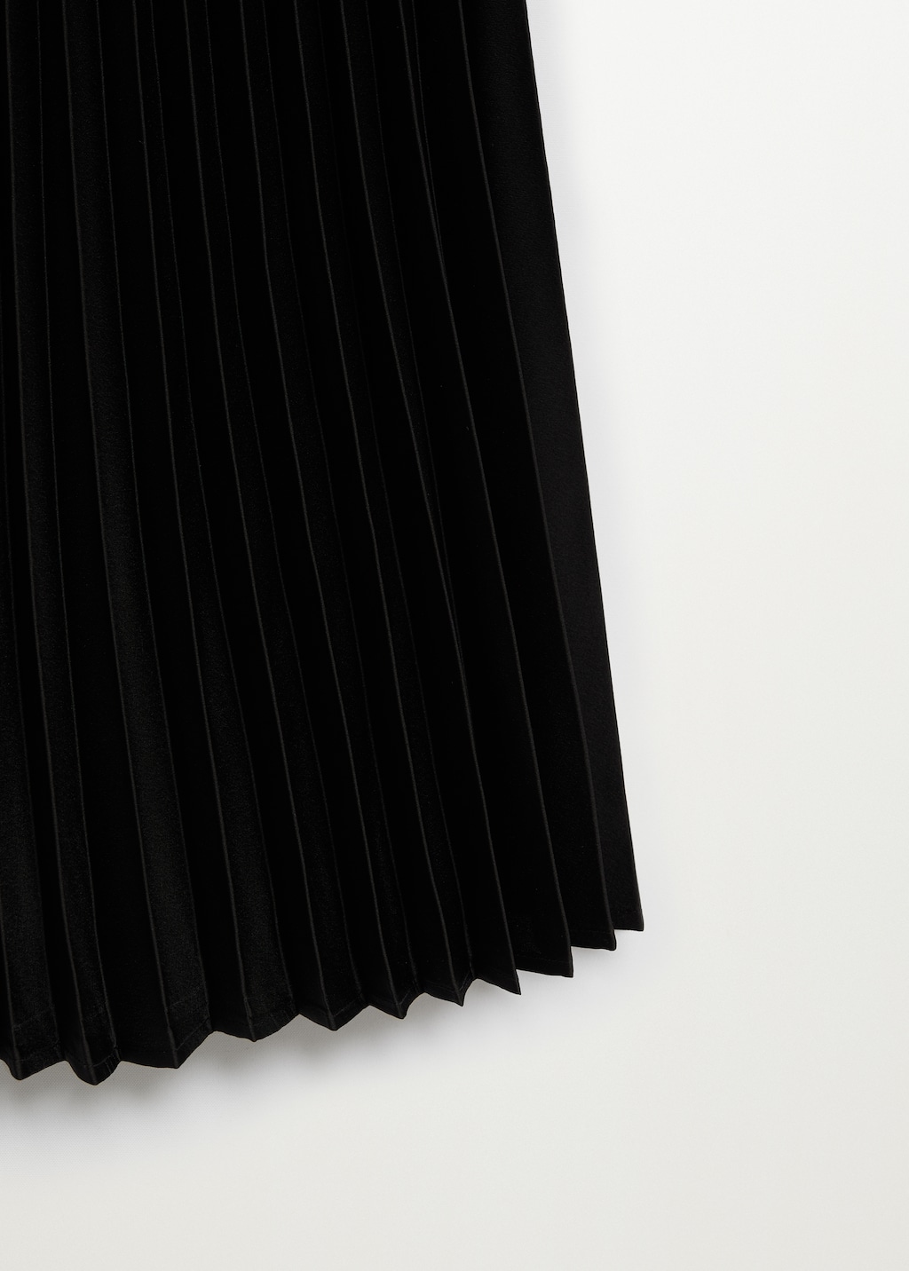 Satin pleated skirt - Details of the article 8