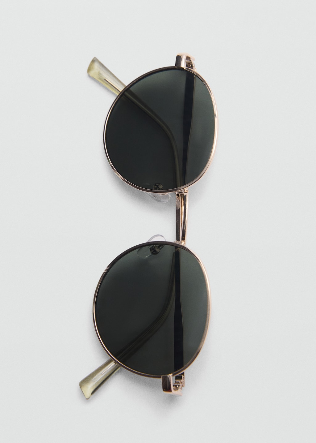 Round Metal Sunglasses - Details of the article 2