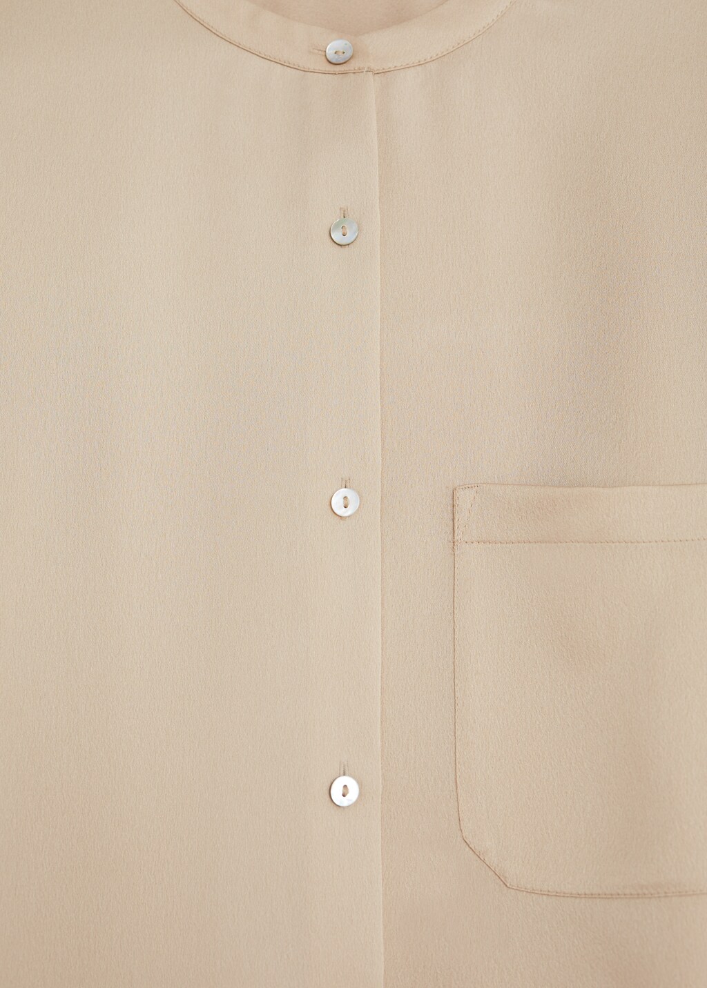 Satin finish flowy shirt - Details of the article 9