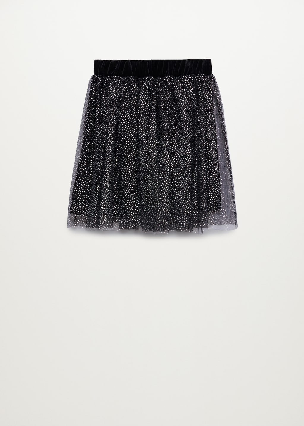 Glitter tulle skirt - Reverse of the article