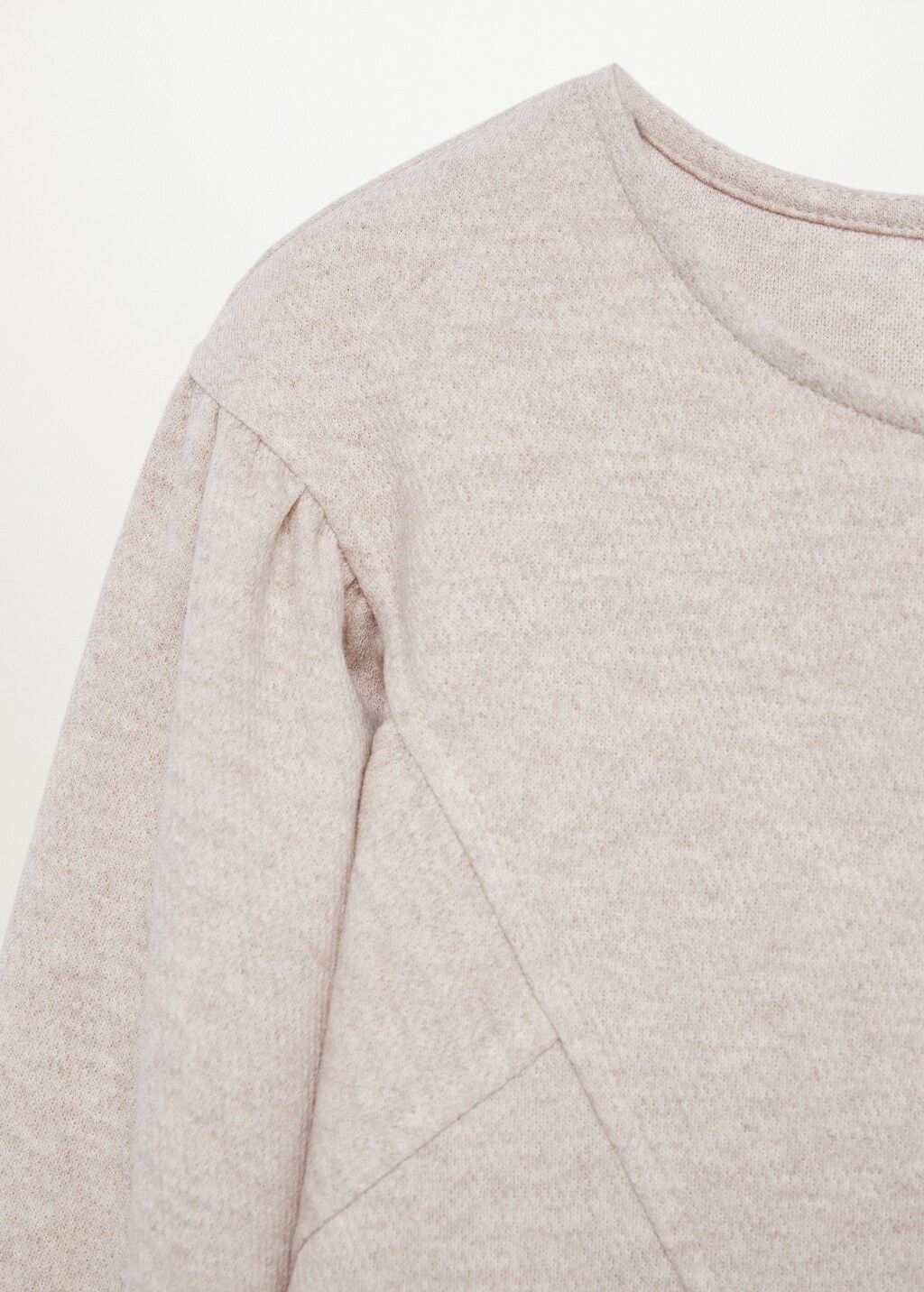 Puffed sleeves knit dress - Details of the article 8