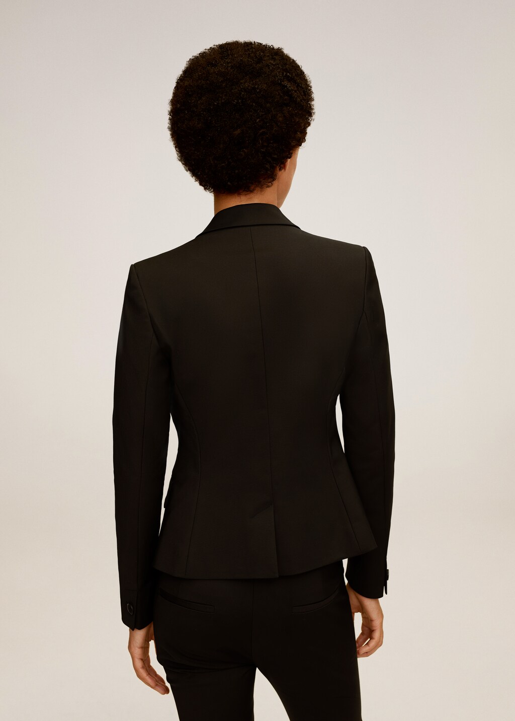 Structured suit blazer - Reverse of the article