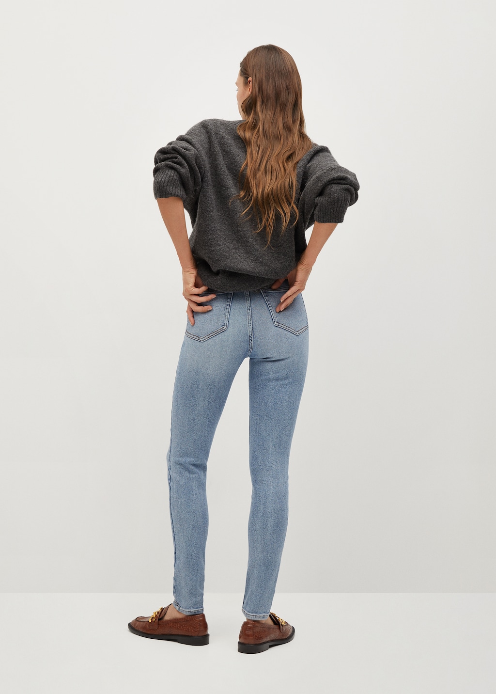 Soho high-waist skinny jeans - Reverse of the article