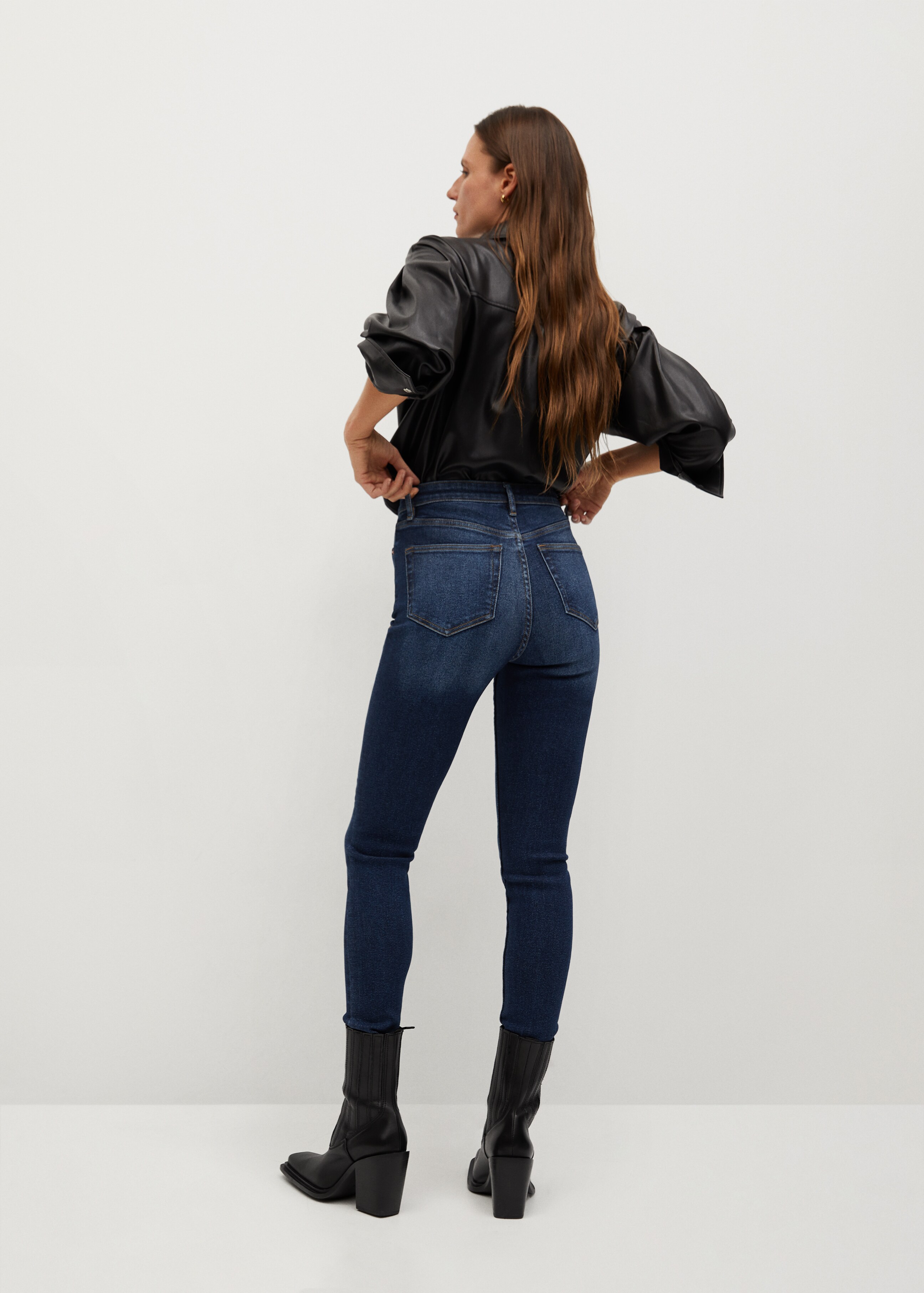 Soho high-waist skinny jeans - Reverse of the article