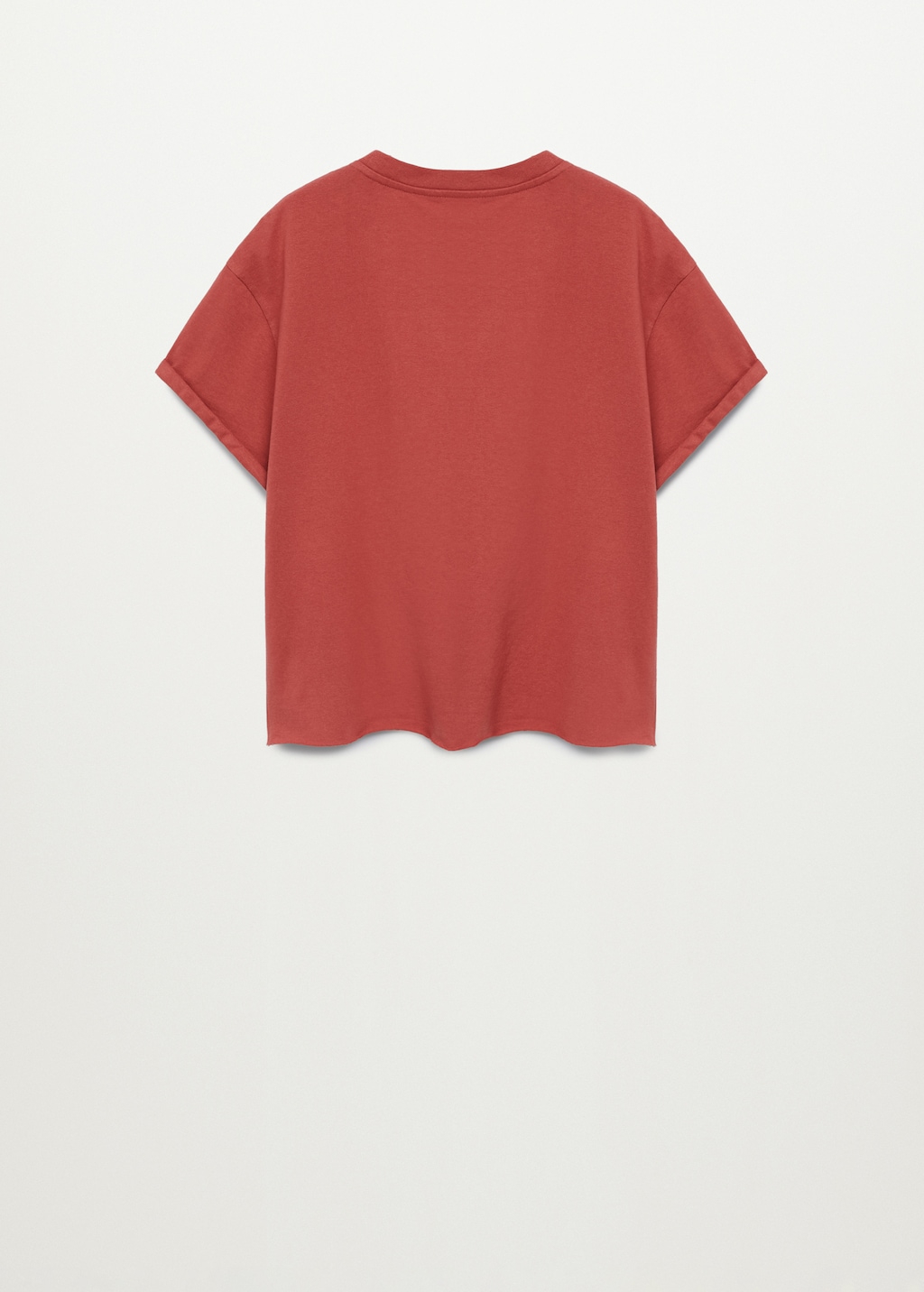 Organic cotton essential t-shirt - Reverse of the article