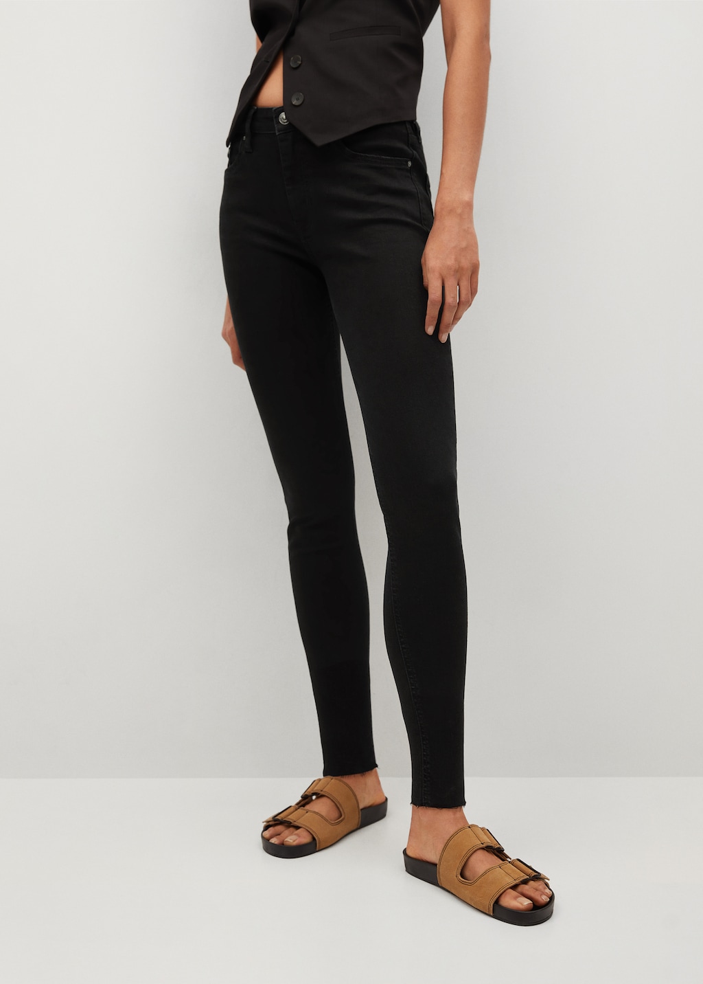 Crop skinny Isa jeans - Medium plane