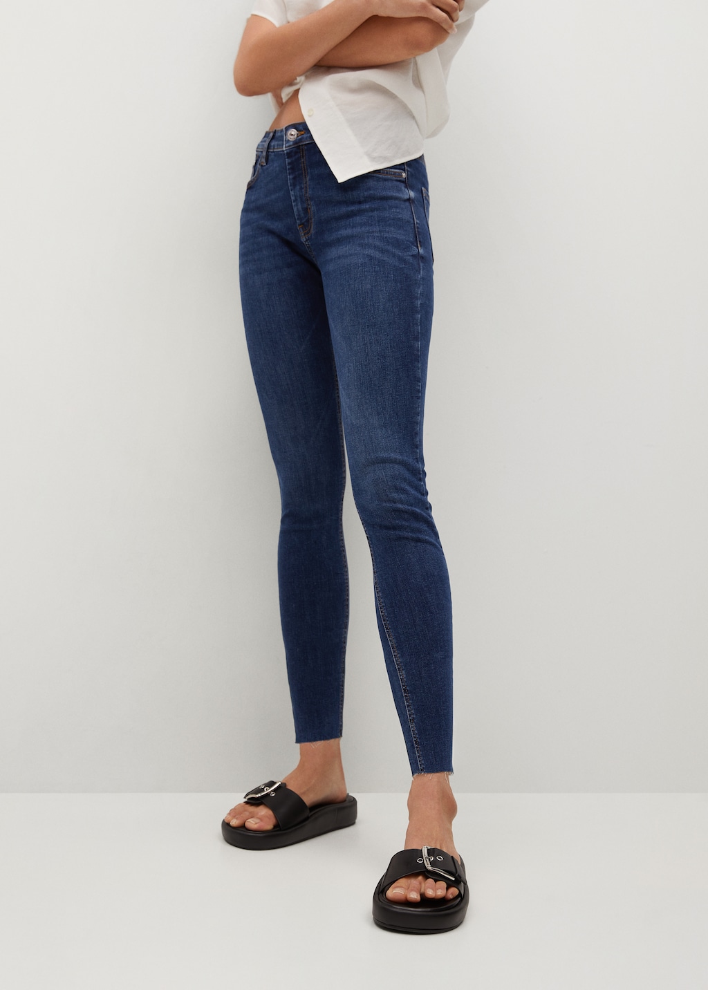 Crop skinny Isa jeans - Medium plane