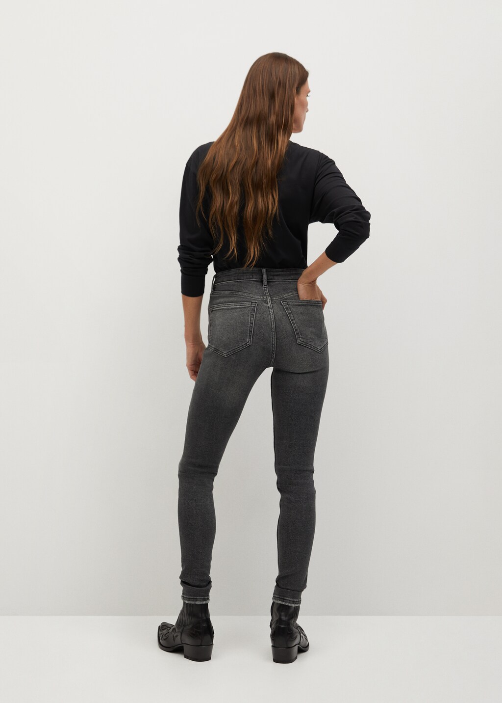 Soho high-waist skinny jeans - Reverse of the article