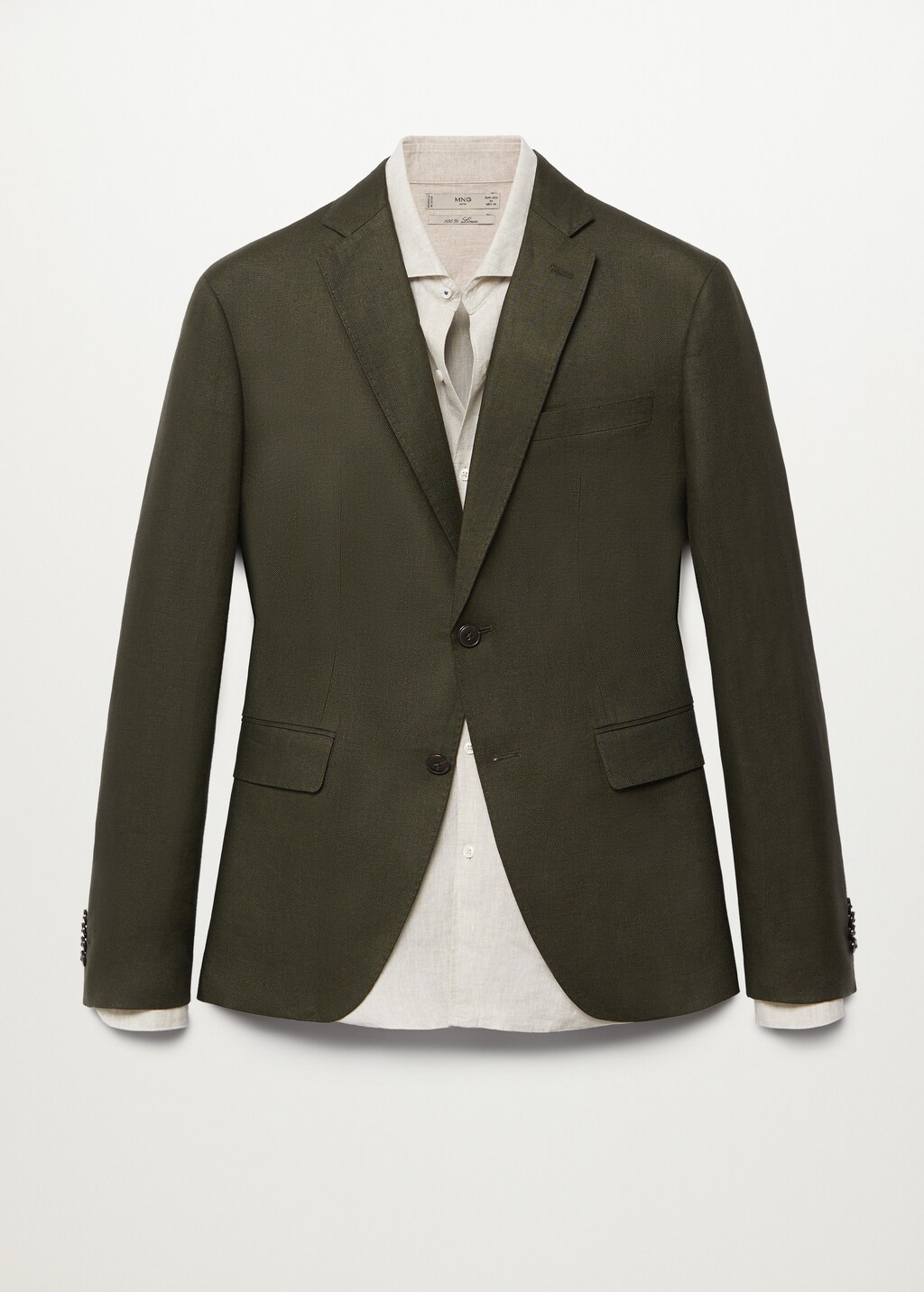 Veste de costume slim fit lin - Article sans modèle