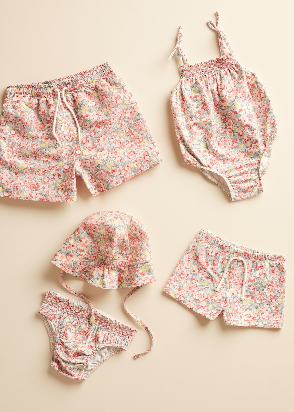 Floral-print swimming trunks - Details of the article 5