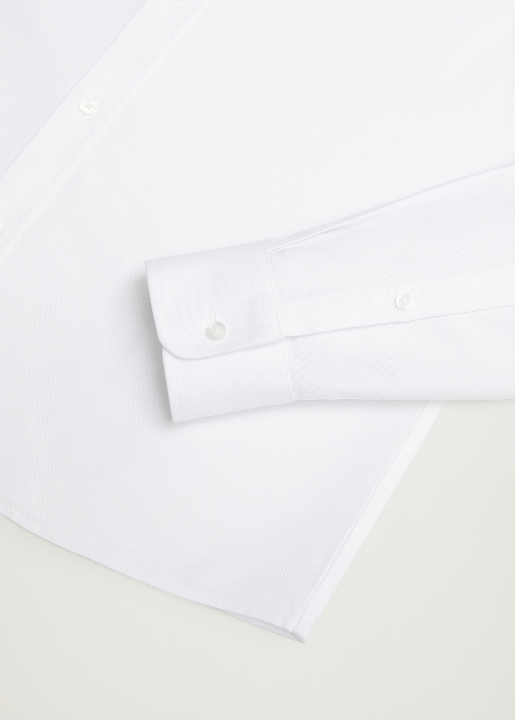 Regular fit Oxford cotton shirt - Details of the article 7