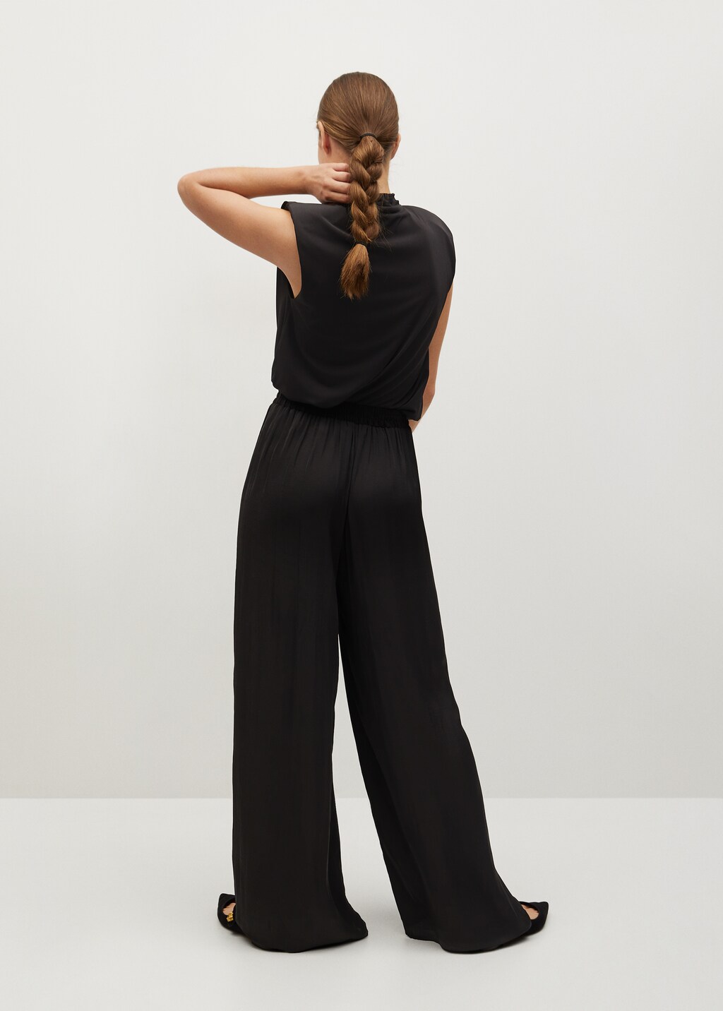 Flowy palazzo pants - Reverse of the article