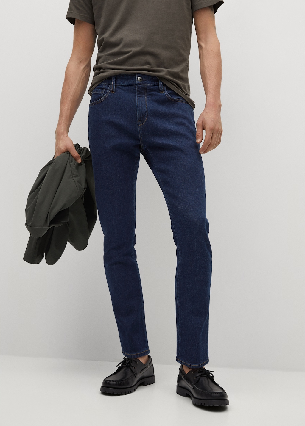 Tapered-fit lyocell Tom jeans - Medium plane