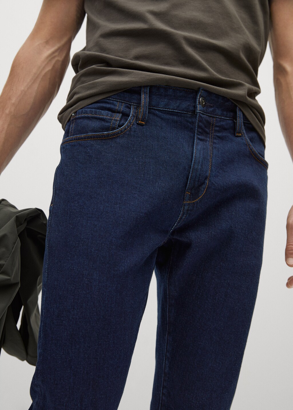 Tapered-fit lyocell Tom jeans - Details of the article 1