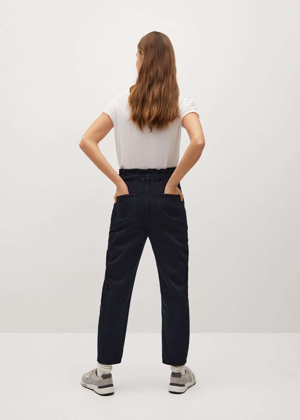 Waist straight Baggy jeans - Reverse of the article