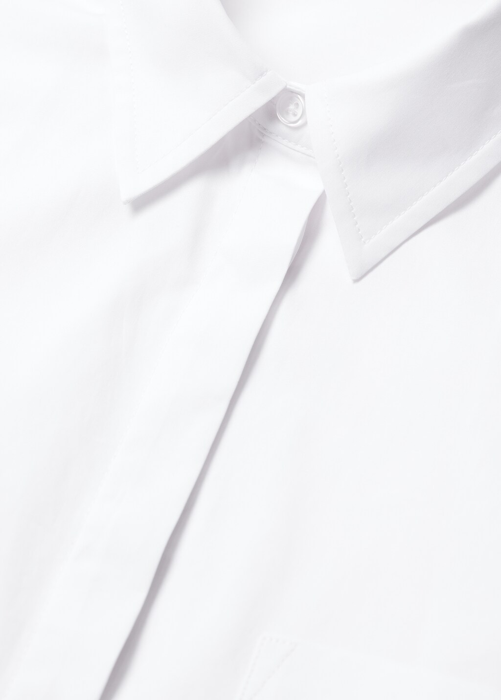 Oversize poplin shirt - Details of the article 8