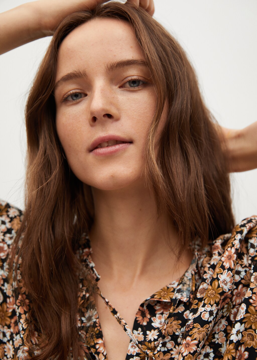 Floral print blouse - Details of the article 1