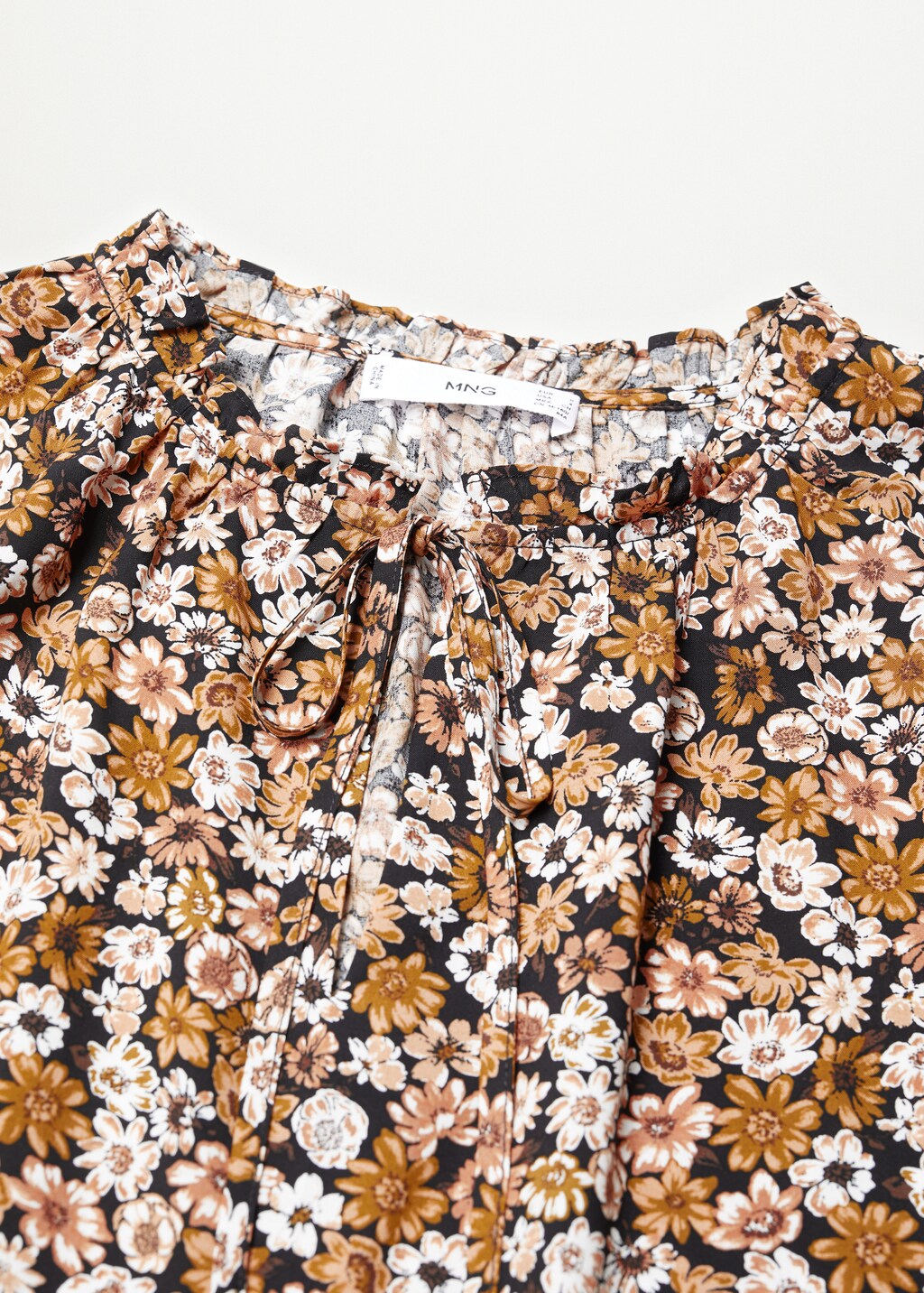 Floral print blouse - Details of the article 8