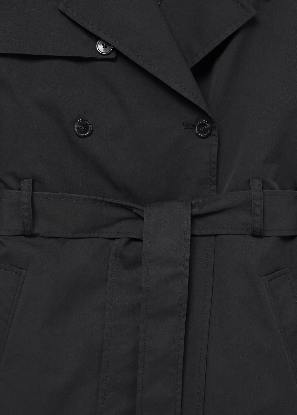 Klassischer Baumwoll-Trenchcoat - Detail des Artikels 8