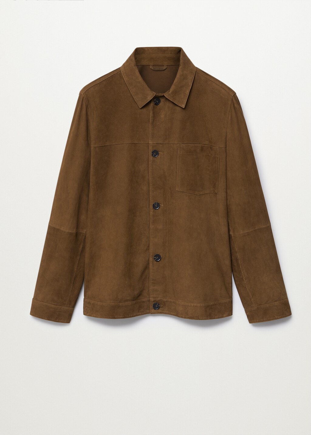 Suede overshirt with overshirt - Article without model