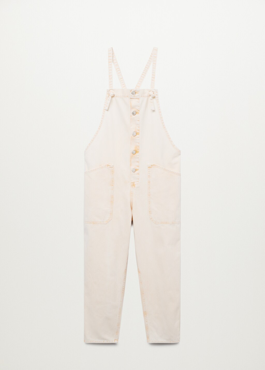 Denim pockets dungarees - Article without model